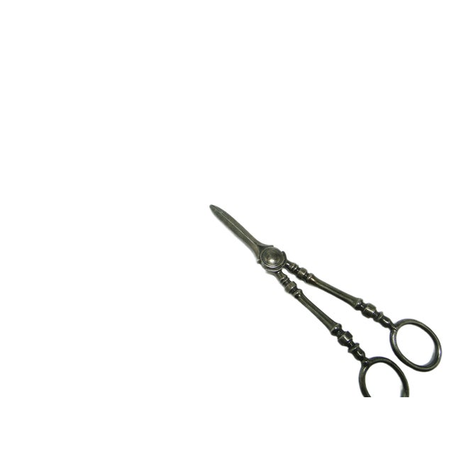 Art Nouveau Danish Scissors for Grapes, 1920s For Sale - Image 6 of 15