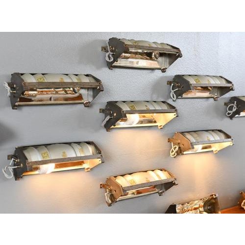 Mercury Glass Wall Light from Zeiss Ikon, 1930s For Sale - Image 18 of 18