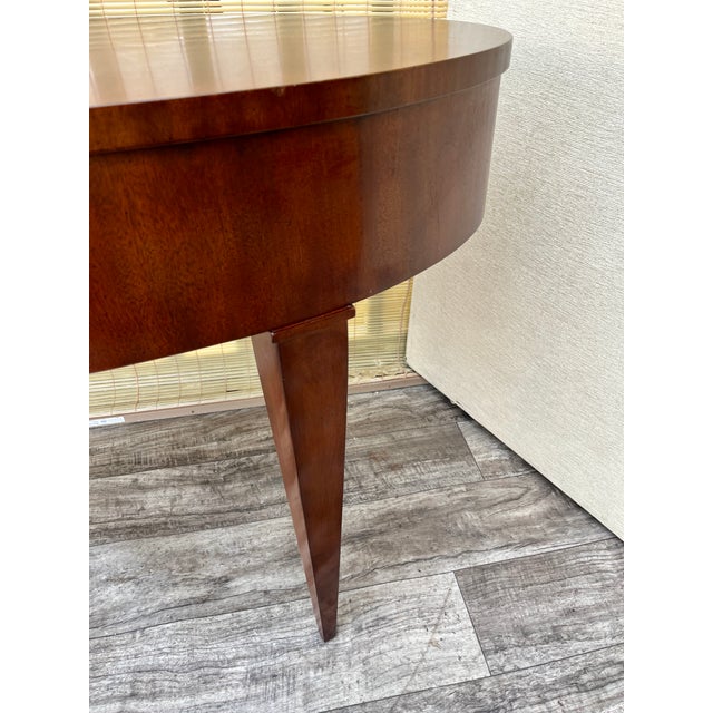 Late 20th Century Inlaid Writing Desk by Hickory & White Furniture. For Sale - Image 12 of 17
