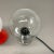 Metal Set of Table Light Glass Bulb by Motoko Ishi for Staff Lights, 1970s, Set of 2 For Sale - Image 7 of 18