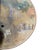 Green Antique Earthenware Storage Jar With Green Glaze and Staple Repair For Sale - Image 8 of 9