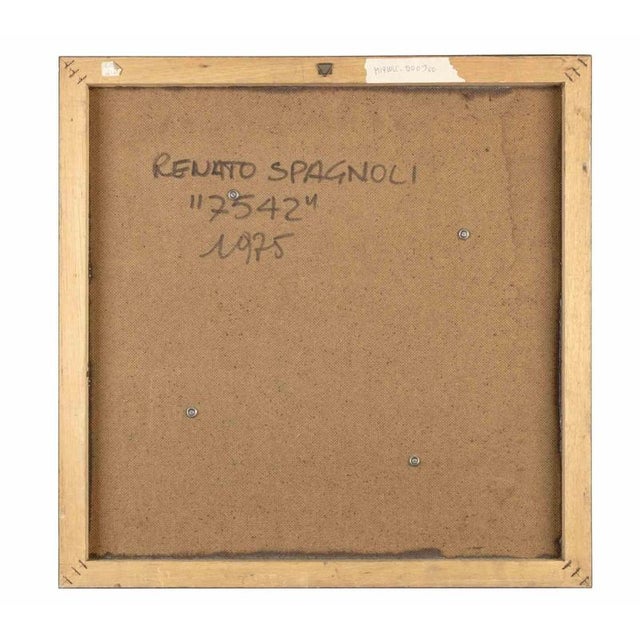 7542 is an artwork made by the Italian artist Renato Spagnoli (Livorno, 1928-Livorno, 2019) in 1975. Mixed media Hand...