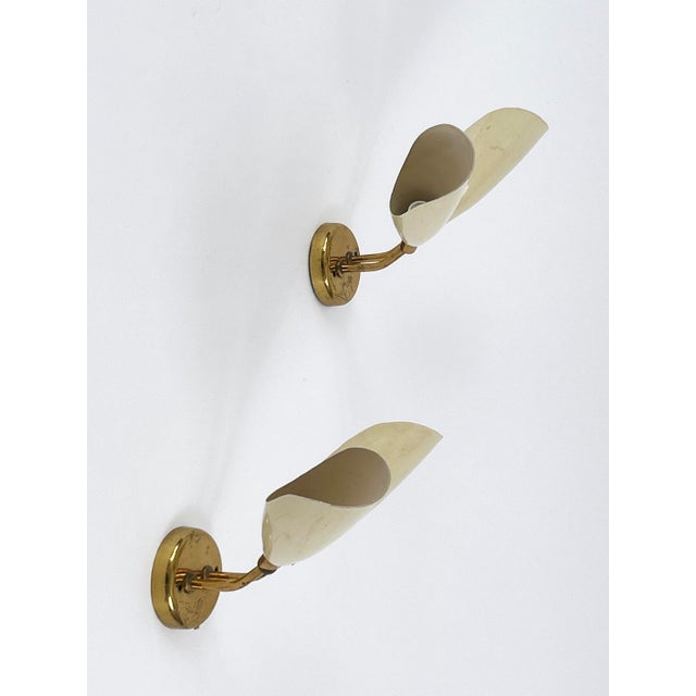 Mid-Century Modern Wall Lamps, Italy, 1950s, Set of 2 For Sale - Image 13 of 18