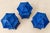 1970s Three Vintage Blue Chinoiserie Asian Cast Iron Pagoda Laterns - a Set For Sale - Image 5 of 9