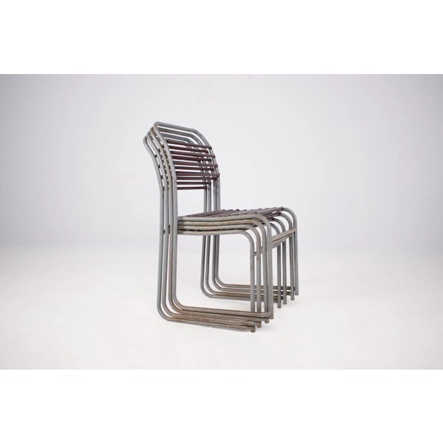 Sandow Chairs in the Style of Bruno Pollak, Set of 4 For Sale - Image 9 of 13