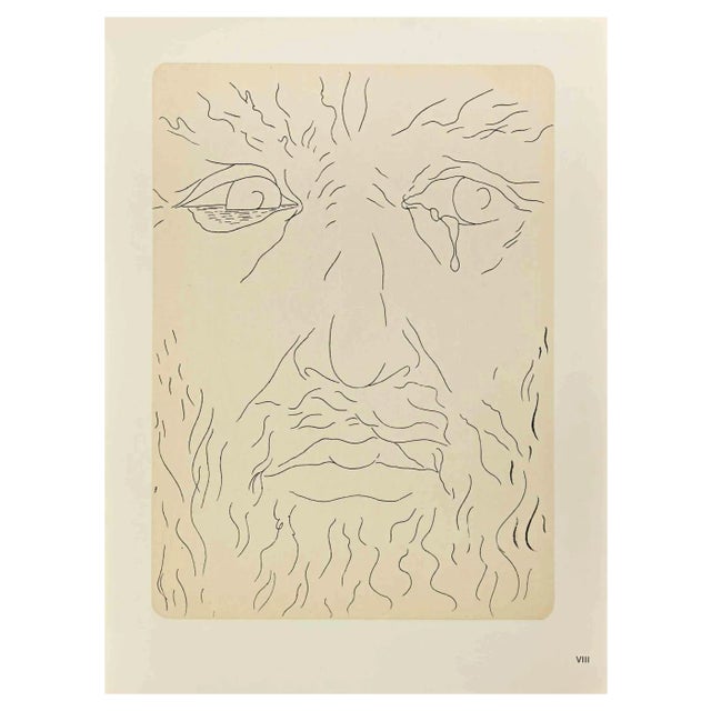 Emmanuel Peillet, Zeus, Phototype Print, 1970s For Sale