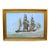 Watercolor Seascape Painting With Clipper Sailing Ship by James M. Maps C1920 For Sale