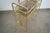 1970’s Art Deco Brass Tilt Mirror Vanity For Sale - Image 9 of 12