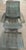 Ekornes Stressless Norwegian Grey Leather Swivel Reclining Chair & Ottoman Set with wood pedestal and frame. Ottoman...