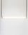 Goth pendant lamp, translucent pla, anodized aluminum by arthur bitsch dimensions: w 9.5 x d 9.5 x h 125 cm. Materials:...