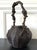 Large Antique Japanese Smoke Bamboo Basket Wisteria Root Handle Meiji Period For Sale - Image 9 of 16