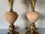 Italian Hollywood Regency Carved Marble Sheaf- Of -Wheat Table Lamps - A Pair/ Sold For Sale - Image 4 of 13