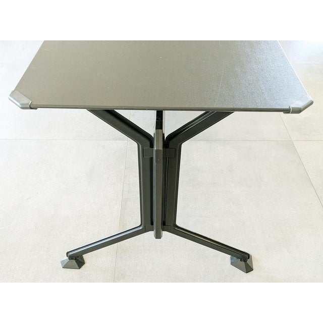 Desk in Metal and Grey Vinyl by BBPR for Olivetti Synthesys, 1963 For Sale - Image 9 of 18