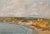 Henri Maurice Cahours, Bay of Northern France, Oil Painting, 1910 For Sale - Image 4 of 6
