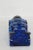 Avon Cobalt Blue Glass Race Car After Shave Cologne Bottle Empty For Sale - Image 4 of 12