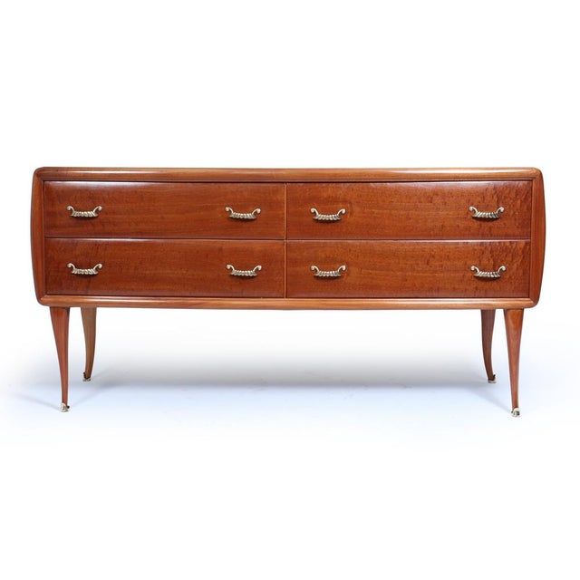 Italian Mid-Century Chest of Drawers, 1950s, in Very Good conditions. Designed 1950 to 1959