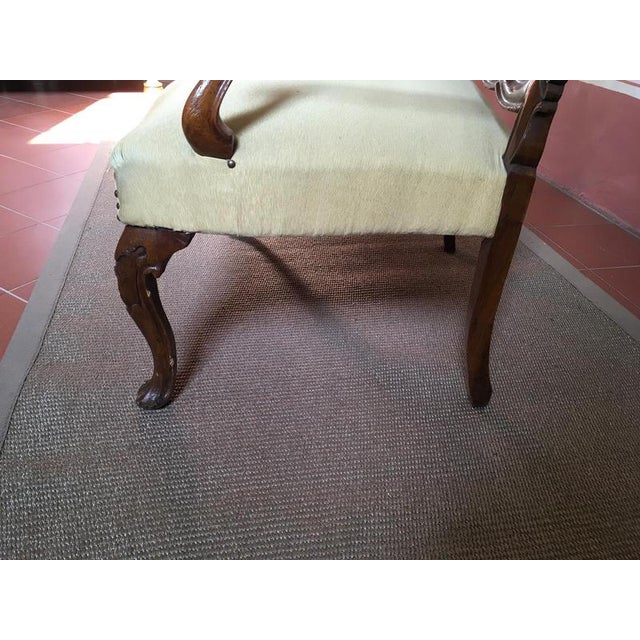 Mid-18th Century Baroque Wooden Sofa, Venice, Italy, 1750s For Sale - Image 11 of 17