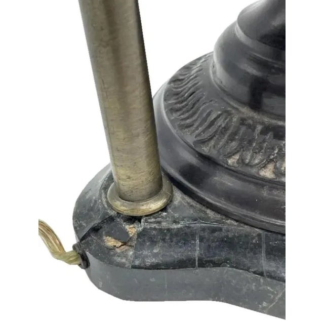 Bronze Bronze Bust Table Lamp For Sale - Image 8 of 9