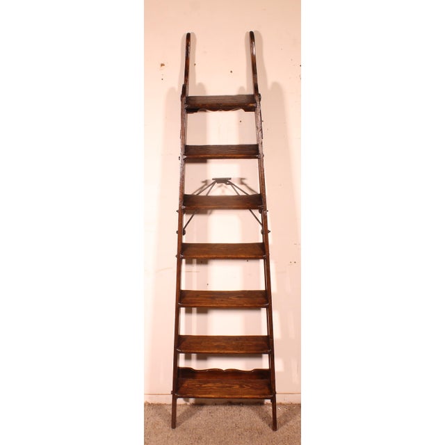 19th Century Library Ladder, 1890s For Sale - Image 11 of 12
