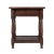 Rustic Rustic Plank Top End Table For Sale - Image 3 of 8