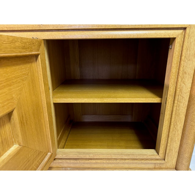 French Art Deco Oak Sideboard, 1930s For Sale - Image 11 of 18