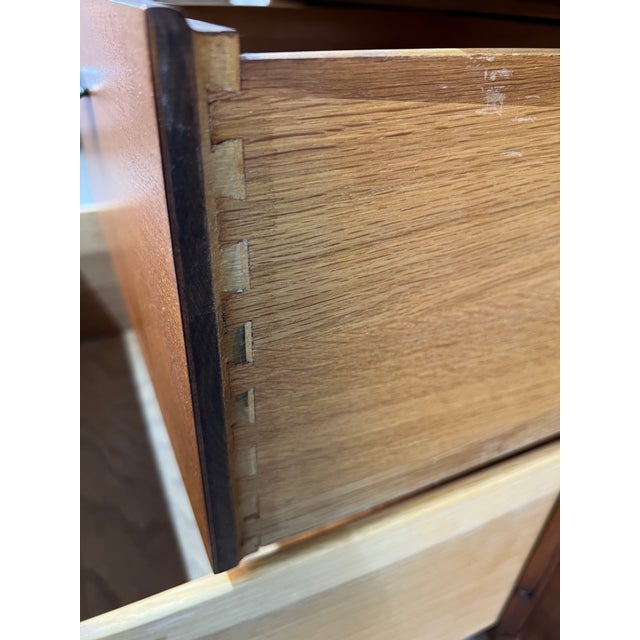 Mid 20th Century Barney Flagg for Drexel Parallel Mid-Century Walnut Credenza For Sale - Image 16 of 16