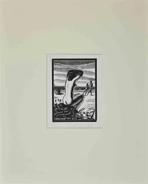 Ex Libris Giorgio Balbi, Etching, Mid-20th Century