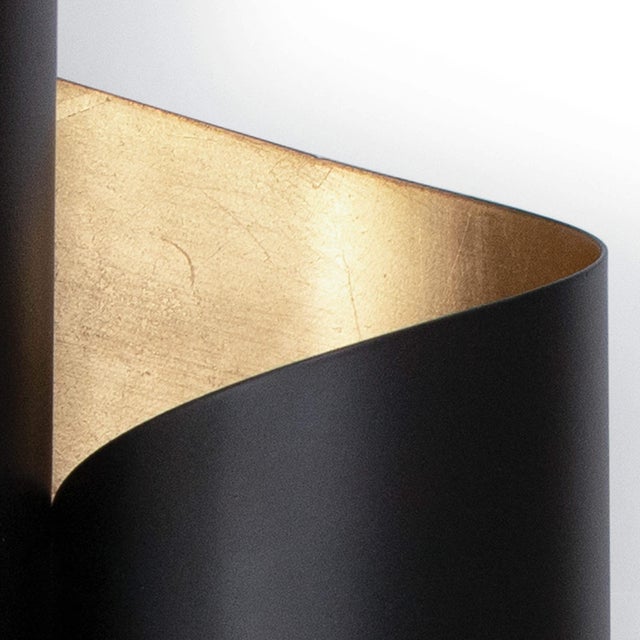 Not Yet Made - Made To Order Regina Andrew Folio Aluminum Sconce, Black & Gold For Sale - Image 5 of 7