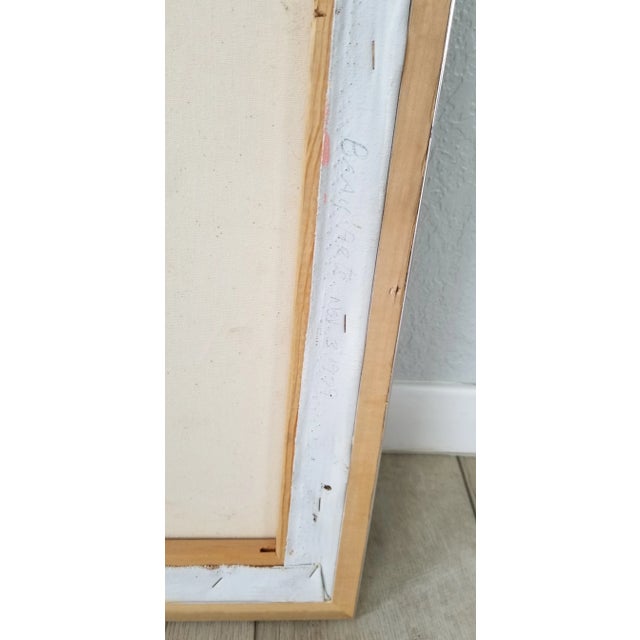 1970 Frank Walcutt Mixed Media Collage Abstract Painting/ Sold For Sale - Image 10 of 12