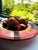 Hand-Turned Wooden Fruit Bowl with Sculptural Fruit from Dennis Hales, 2000s For Sale - Image 6 of 7
