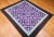 Textile Vintage American Amish “Nine Patch” Hand-Stitched Patchwork Quilt, 67" X 80" For Sale - Image 7 of 12