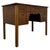 Early 20th Century English Mahogany Writing Table with Leather Top For Sale - Image 4 of 12