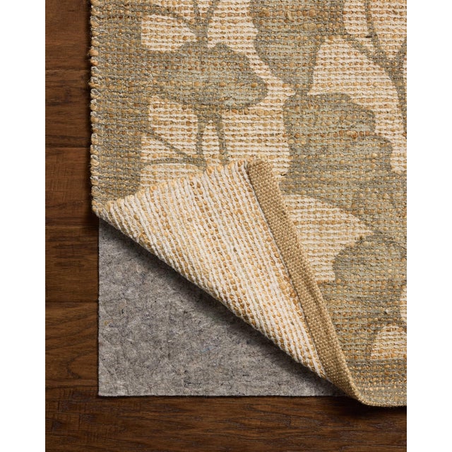 Chris Loves Julia x Loloi Rue Olive / Sage 2'-3" x 3'-9" Accent Rug For Sale In Dallas - Image 6 of 6