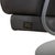 Set of Armchair and Ottoman in Black Leather from Rolf Benz For Sale - Image 14 of 18