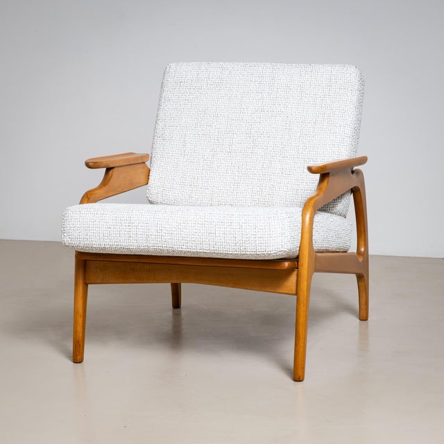 Mid-20th Century Pair of Danish Lounge Chairs For Sale - Image 10 of 18