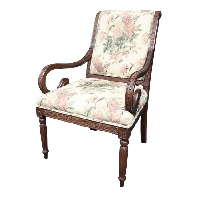 Shepard's Hook Sheraton Style Lolling Chair For Sale