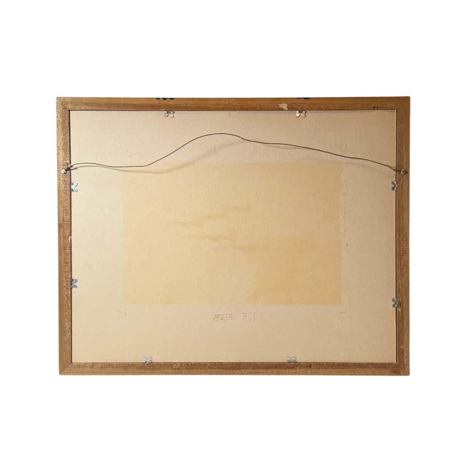 French Hand Painted Tortoise on Household Ledger Paper Dated 1837 For Sale - Image 4 of 4