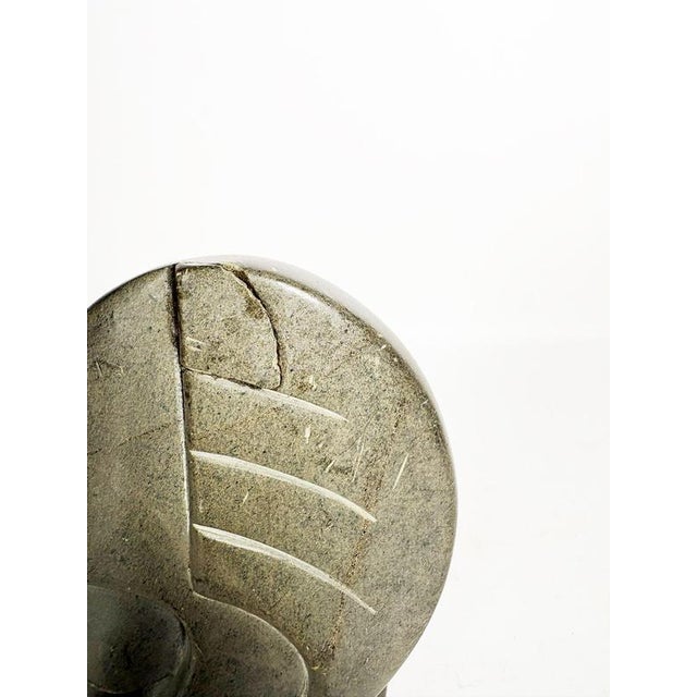 Terracotta and Stone Sculptures, France, 20th Century, Set of 2 For Sale - Image 6 of 14