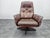 Vintage Swivel Chair in Leather and Wood from Göte Möbler, Sweden, 1960s For Sale - Image 12 of 15
