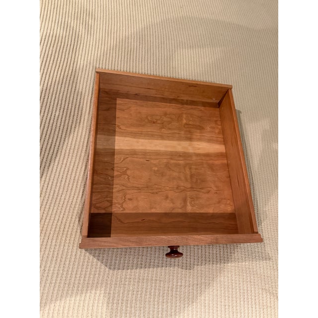 Brown Ethan Allen New Impressions Secretary Desk For Sale - Image 8 of 15