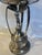 1190’s Silverplate Par 3 Golf Trophy With Golfer at Center and Golf Clubs Ad Base for the Cup For Sale - Image 4 of 9
