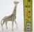 Vintage Italian Handmade Genuine Silver Giraffe Figurine Large Miniature Vicenza 800 Continental Silver Animal Sculpture Cabinet Curiosity For Sale - Image 9 of 9