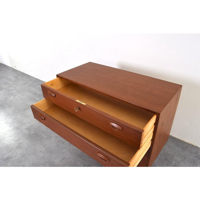 Teak Chest of Drawers by Kai Kristiansen for Feldballes Møbelfabrik, Denmark, 1960s For Sale - Image 15 of 17