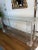 1980s 1980s Industrial Post Modern Bolted Lucite Console Table With Glass Tops For Sale - Image 5 of 13