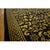 1920s Black and Gold Lotus Vine Antique Chinese Rug 6' X 9'8" Greek Key Border For Sale - Image 4 of 8