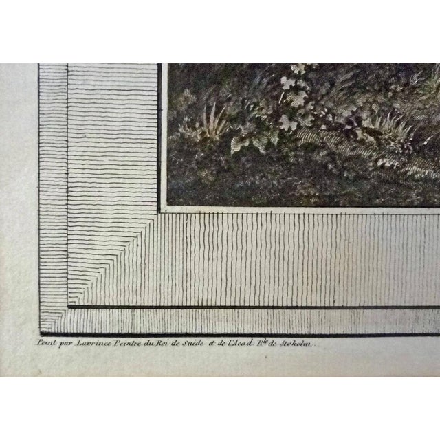 Antique 18th C French Engravings Musical Garden Concert Scenes After Lavrience Gustavian Decor - A Pair For Sale - Image 4 of 7