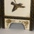 Off-white Vintage Chinoiserie Tabletop Four Panel Screen For Sale - Image 8 of 12
