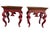 Early 21st Century Hickory Chair Chinoiserie Style Red Lacquered Side Tables – A Pair For Sale - Image 11 of 17