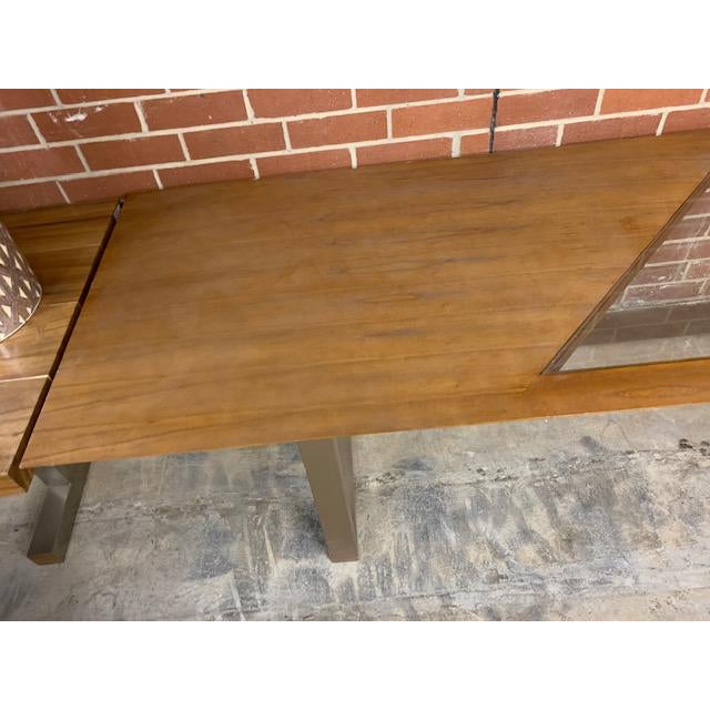 Brown Phillips Collection Bordo Dining Table For Sale - Image 8 of 9
