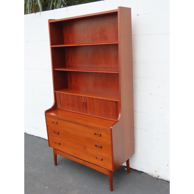 Johannes Sorth for Bornholms Møbelfabrik Bookcase With Secretary Desk 6905 For Sale - Image 18 of 18